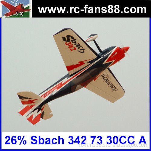 26% Sbach 342 73 30CC Gasoline Airplane A Color